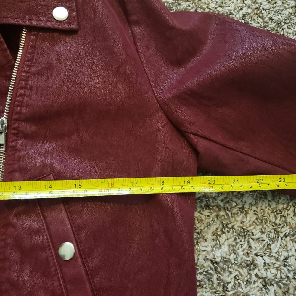 NWOT Maroon Jacket size M - Picture 12 of 14